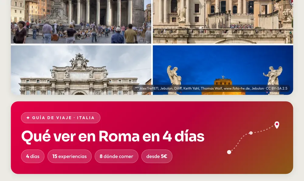 Trip Planner: Rome itinerary